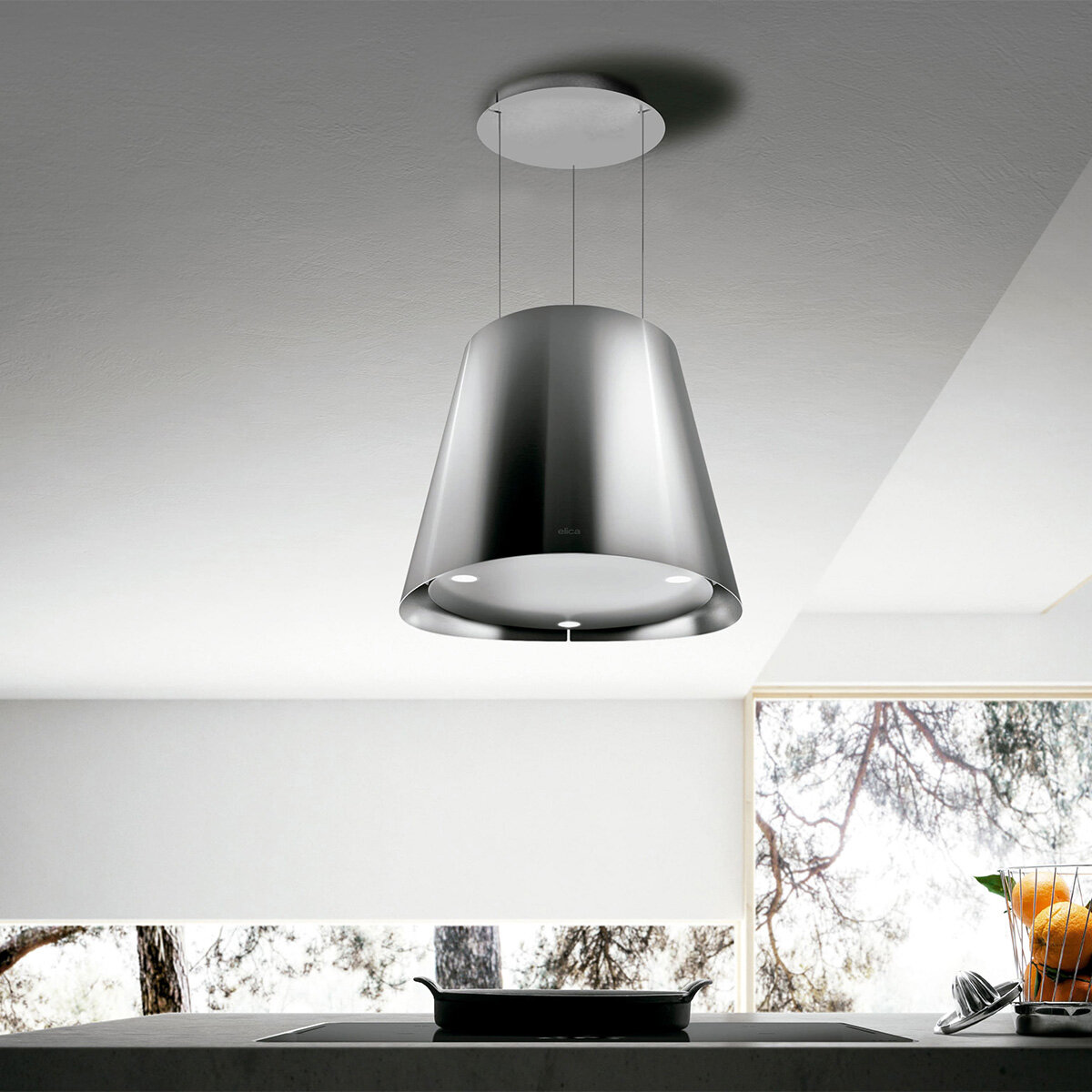 Elica Campana de Isla 50cm Elica Campana de Isla 50cm