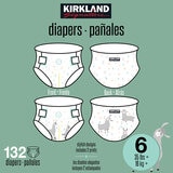 Kirkland Signature Pañales Etapa 6 Unisex 132 pzas Kirkland Signature Pañales Etapa 6 Unisex 132 pzas