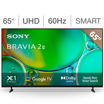sony pantalla 65" bravia ii uhd 4k google tv