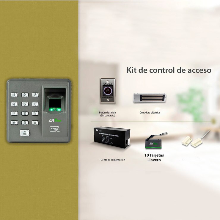 ZKTeco, Kit De Control De Acceso | Costco México