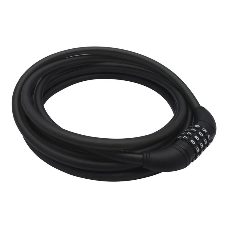 Yale, Cable de Acero con Candado de Combinación Integrado 11.2X4500 mm Yale, Cable de Acero con Candado de Combinación Integrado 11.2X4500 mm