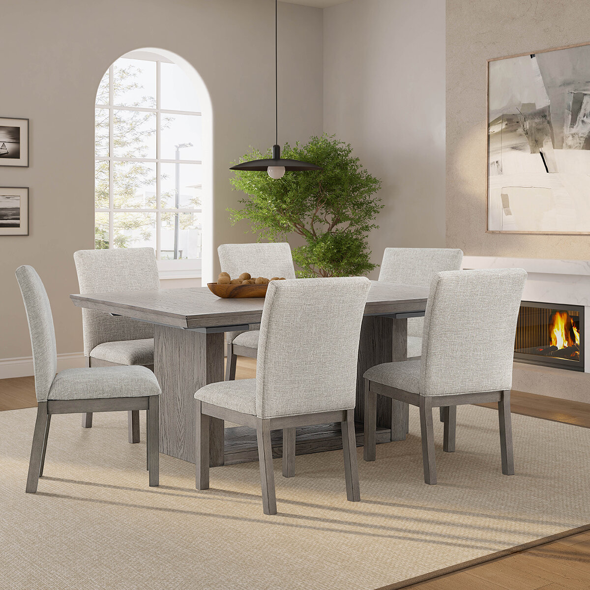 Goodwin, Juego de Comedor 7 Piezas Goodwin, Juego de Comedor 7 Piezas