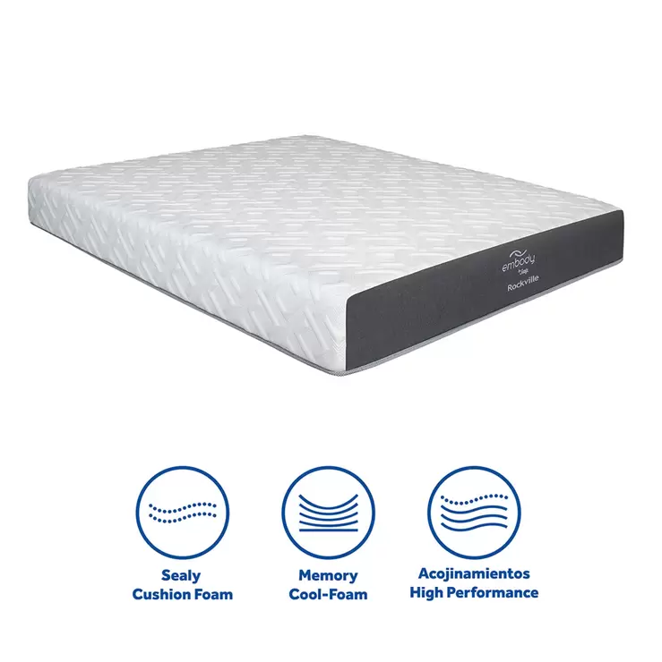 Sealy, Rockville, Colchón Queen Size Sealy, Rockville, Colchón Queen Size