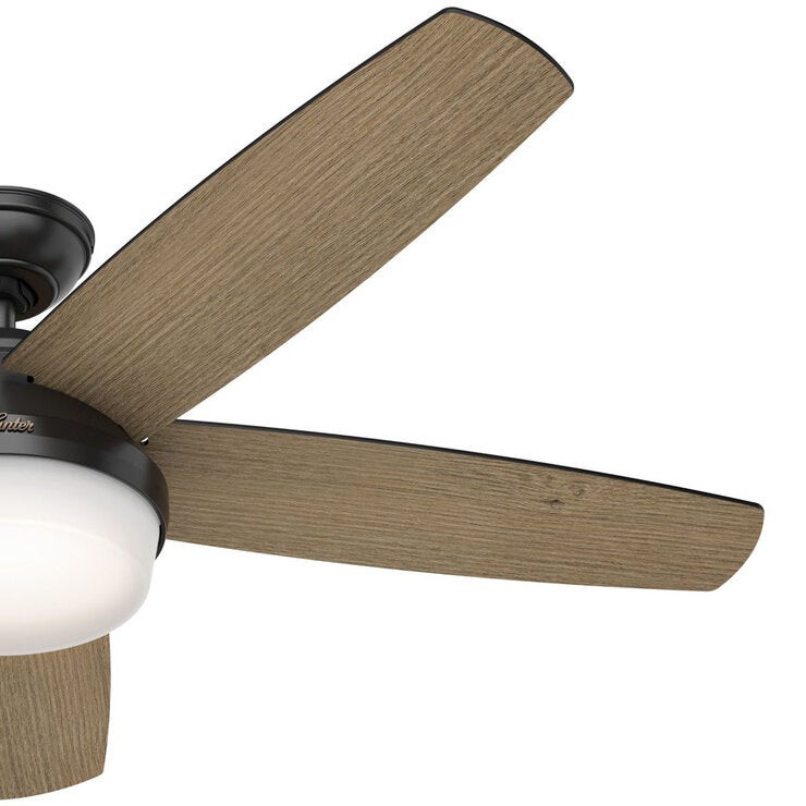 Hunter, Ventilador 52" Avia Negro Mate Hunter, Ventilador 52" Avia Negro Mate