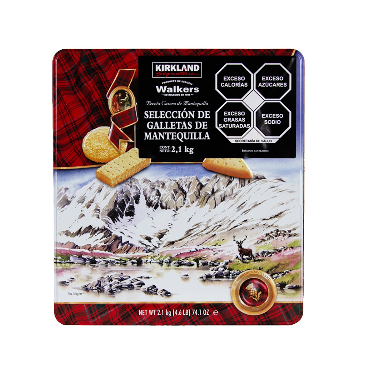 Kirkland Signature Selección de Galletas de Mantequilla 2.1 kg