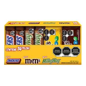 Mars Surtido de Chocolates 656 g Mars Surtido de Chocolates 656 g