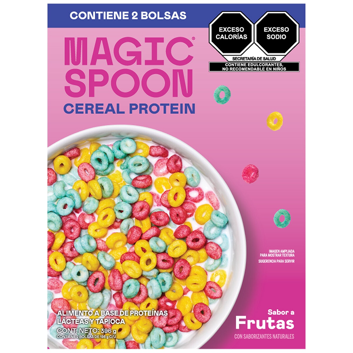 Magic Spoon Cereal con Proteína Sabor a Frutas 396 g Magic Spoon Cereal con Proteína Sabor a Frutas 396 g