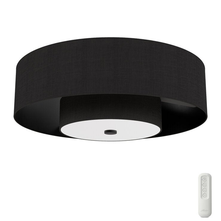 Hunter, Ventilador Fandelier Color Negro Mate Hunter, Ventilador Fandelier Color Negro Mate