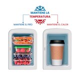 Chefman, Mini Refrigerador y Calentador Pintable