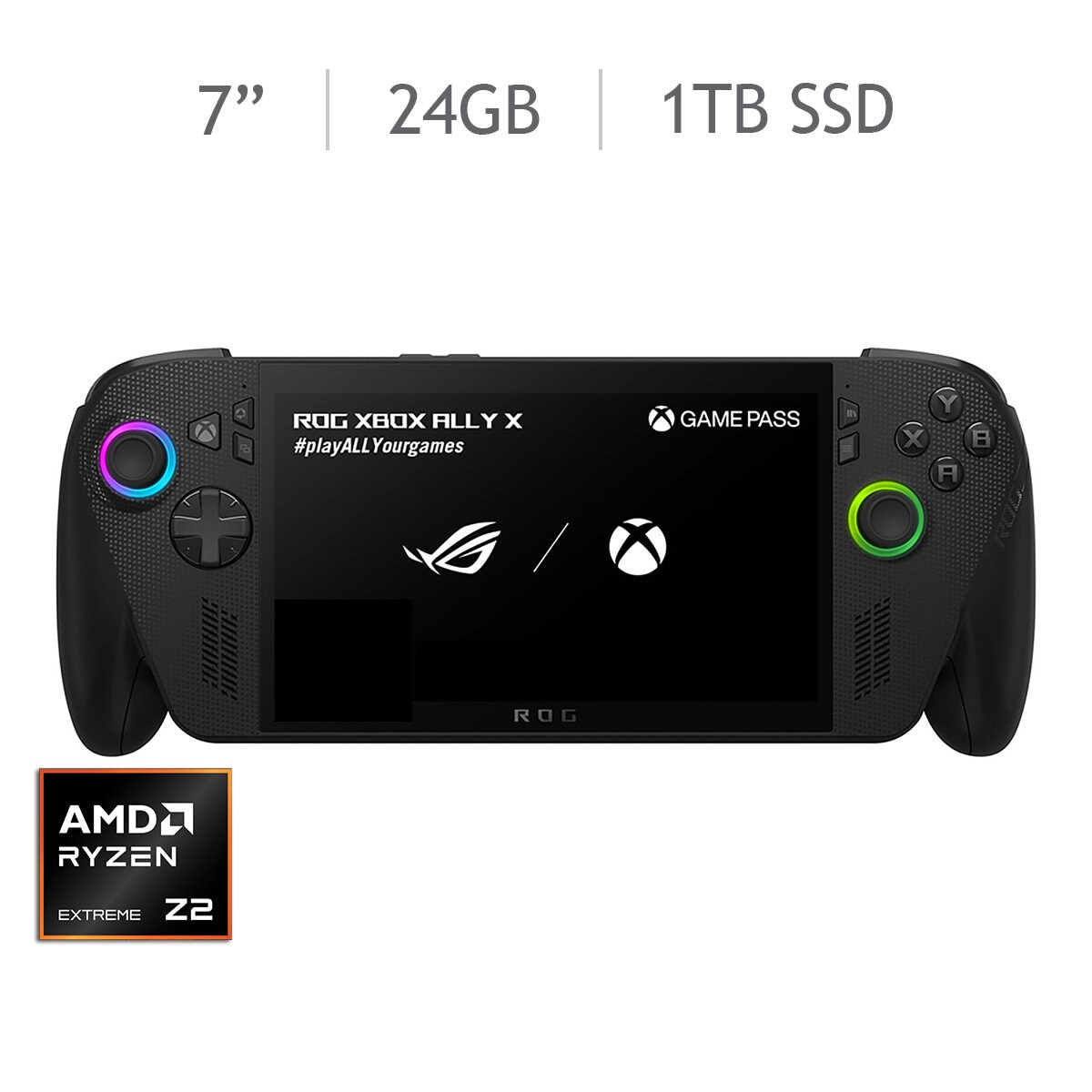 ASUS ROG Xbox Ally X Consola Portátil 7" Full HD AMD Ryzen AI Z2 Extreme 24GB 1TB SSD ASUS ROG Xbox Ally X Consola Portátil 7" Full HD AMD Ryzen AI Z2 Extreme 24GB 1TB SSD