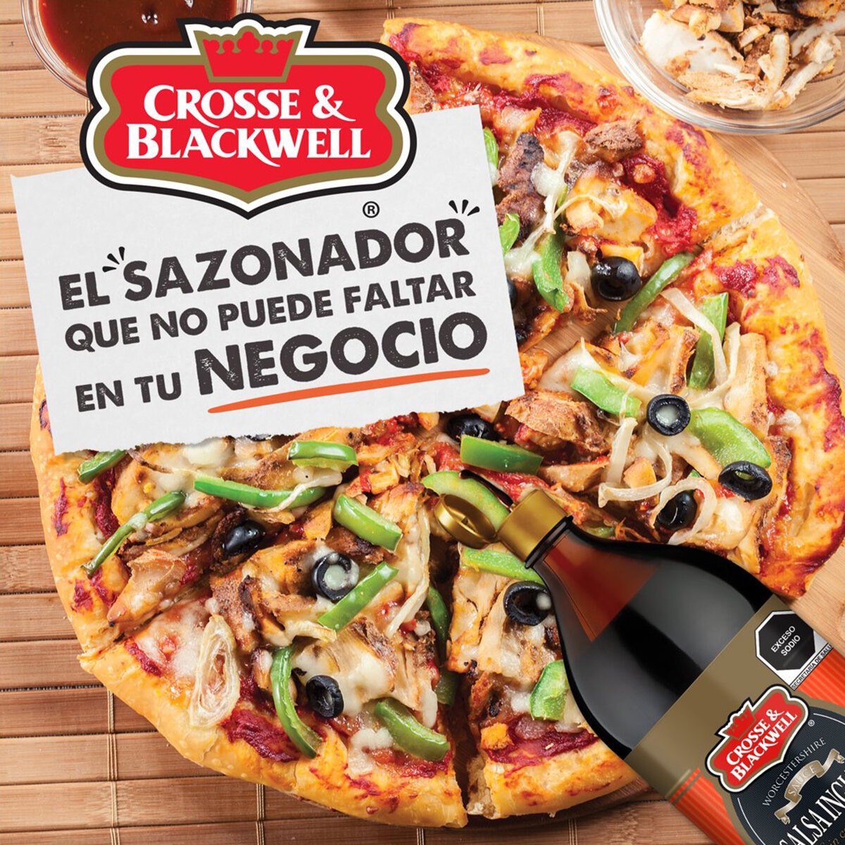 Crosse & Blackwell Salsa Tipo Inglesa 980 ml