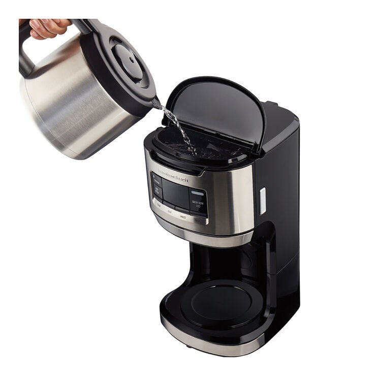 Hamilton Beach Cafetera Programable Front-Fill, 12 Tazas Hamilton Beach Cafetera Programable Front-Fill, 12 Tazas