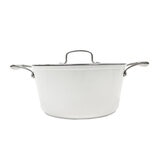 Westinghouse, Cacerola 28 cm de Cerámica Blanca, Acero Inoxidable Westinghouse, Cacerola 28 cm de Cerámica Blanca, Acero Inoxidable