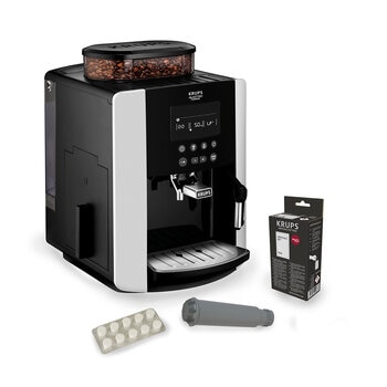 krups cafetera automática arabica , incluye kit de mantenimiento
