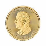 Moneda de  Oro 1 oz, Hoja de Maple de Canadá