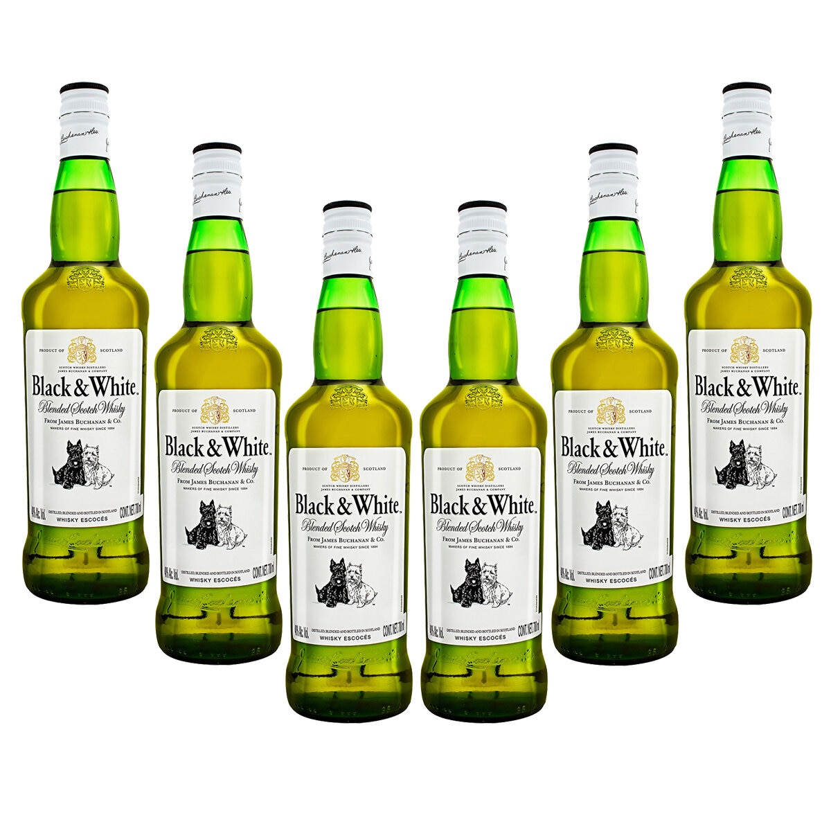 Whisky Black & White Original Blended Scotch 700 ml