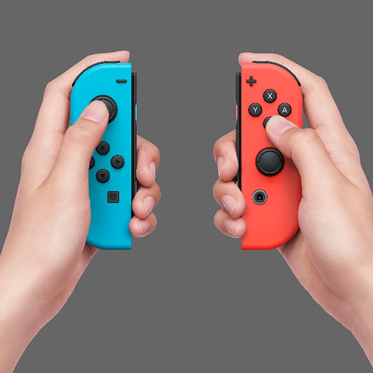 Nintendo Switch Joy-Con L/R Neón Rojo y Azul Nintendo Switch Joy-Con L/R Neón Rojo y Azul