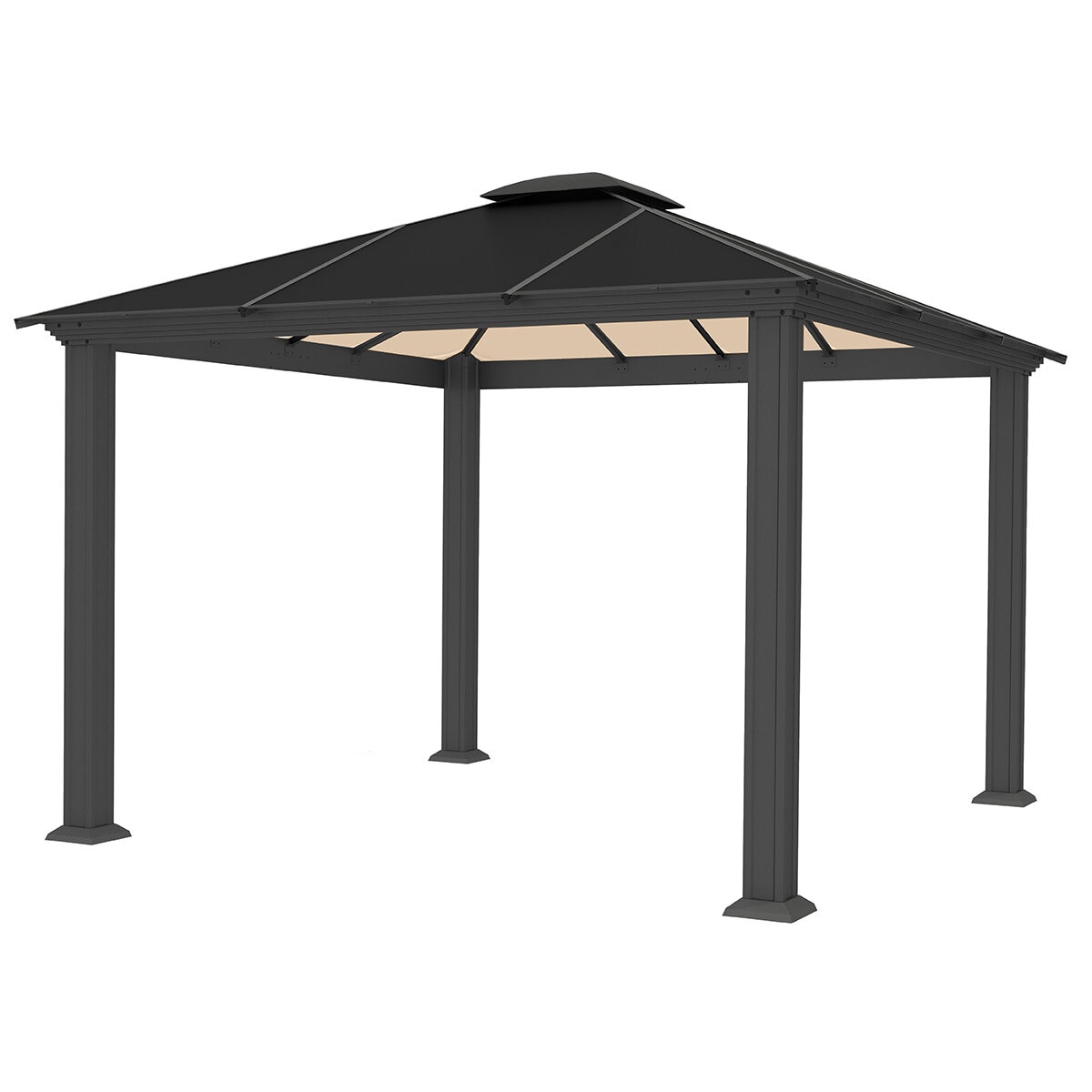 Paragon, Pérgola Santa Monica de Aluminio de 3.54m x 4.19m