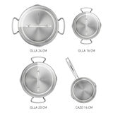 T-fal Batería de Cocina 7 piezas