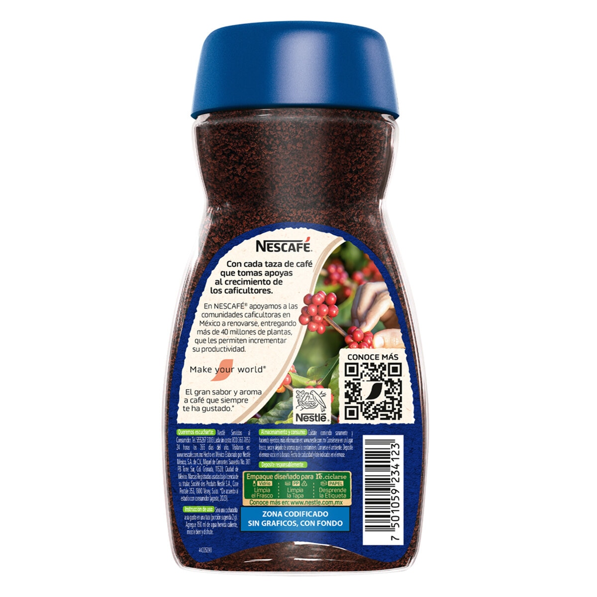 Nescafé Decaf Café Soluble Descafeinado 300 g Nescafé Decaf Café Soluble Descafeinado 300 g