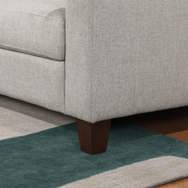 Northridge Home, Sofá Seccional de Tela con Otomano para Almacenamiento Northridge Home, Sofá Seccional de Tela con Otomano para Almacenamiento