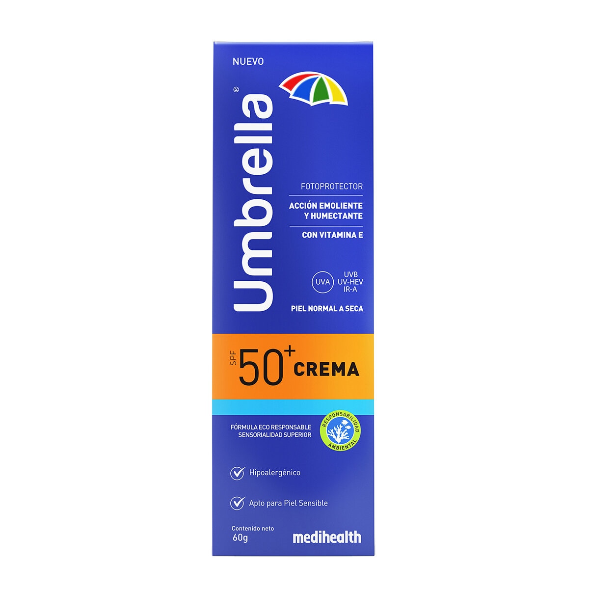 Umbrella Crema Fotoprotector SPF 50+ 60 g Umbrella Crema Fotoprotector SPF 50+ 60 g