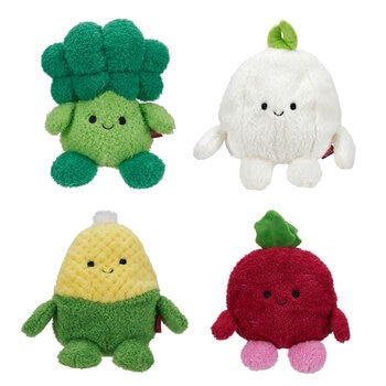 Set de Muñecos de Peluche 4 Piezas, Varios Modelos