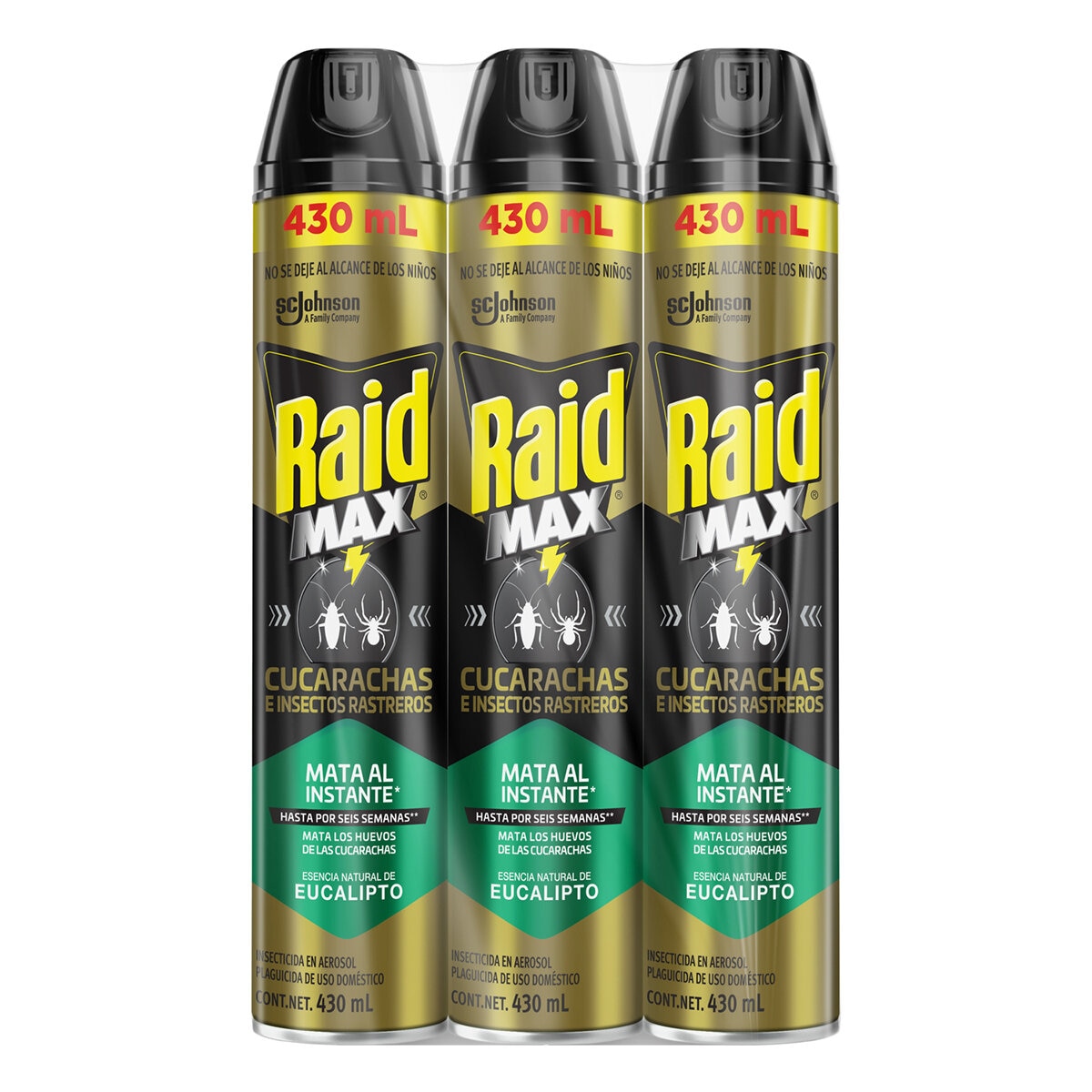 Raid, Max Eucalipto 3PK Raid, Max Eucalipto 3PK
