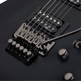 SGR By Schecter Guitarra Eléctrica C-1 FR Negro Satinado