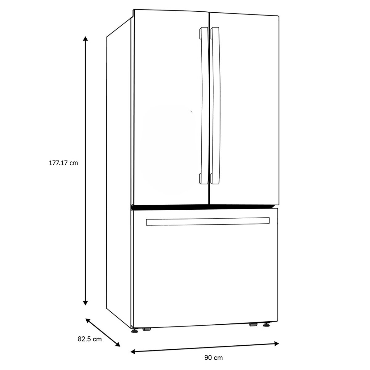 GE Profile Refrigerador 27' French Door GE Profile Refrigerador 27' French Door
