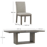 Goodwin, Juego de Comedor 7 Piezas Goodwin, Juego de Comedor 7 Piezas