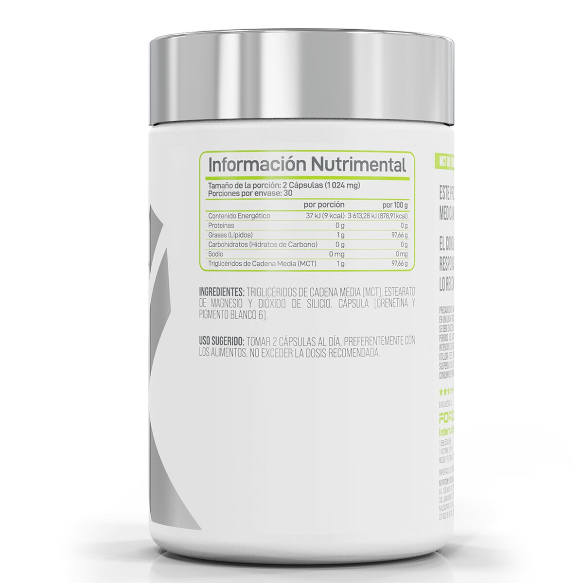 Forzagen Mct Oil 60 Cápsulas Forzagen Mct Oil 60 Cápsulas