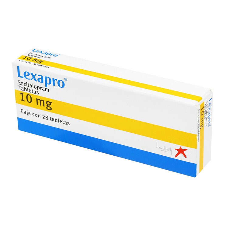 Lexapro 10 MG 28 Tabletas Lexapro 10 MG 28 Tabletas