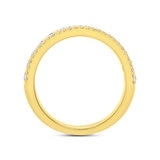 Anillo, 0.77ctw Diamantes, Oro Amarillo de 14K, Talla 7