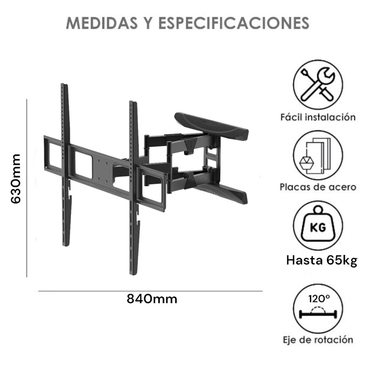 Blackrock Onix Soporte de Pantalla 50 a 98" Blackrock Onix Soporte de Pantalla 50 a 98"