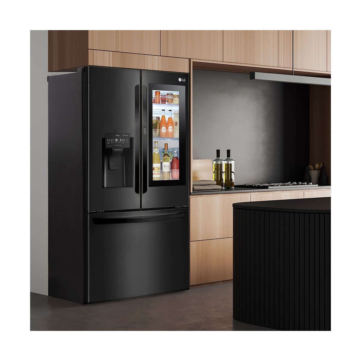 LG Refrigerador 28' French Door Instaview Black