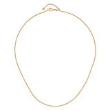 Collar, Oro Amarillo de 14kt, 55.88cm