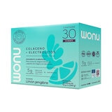 WONU Colágeno con Electrolitos en Polvo Sabor Limón-Jengibre 30 pzs de 12 gr WONU Colágeno con Electrolitos en Polvo Sabor Limón-Jengibre 30 pzs de 12 gr