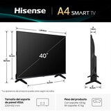 Hisense Pantalla 40" FHD Smart TV Hisense Pantalla 40" FHD Smart TV