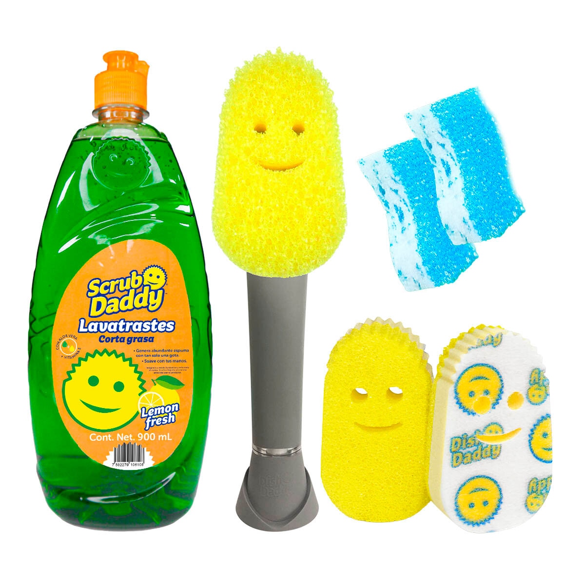 Scrub Daddy Set de Limpieza 6 pzas Scrub Daddy Set de Limpieza 6 pzas