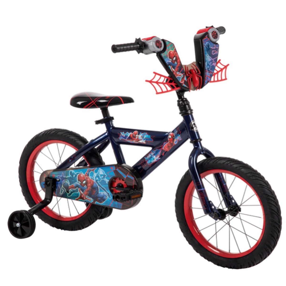 Bicicleta y Scooter Infantil R16 Huffy Spider-Man Combo