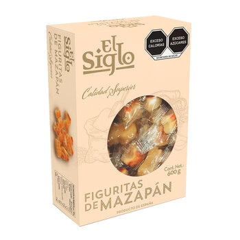 El Siglo Figuritas de Mazapán 600 g