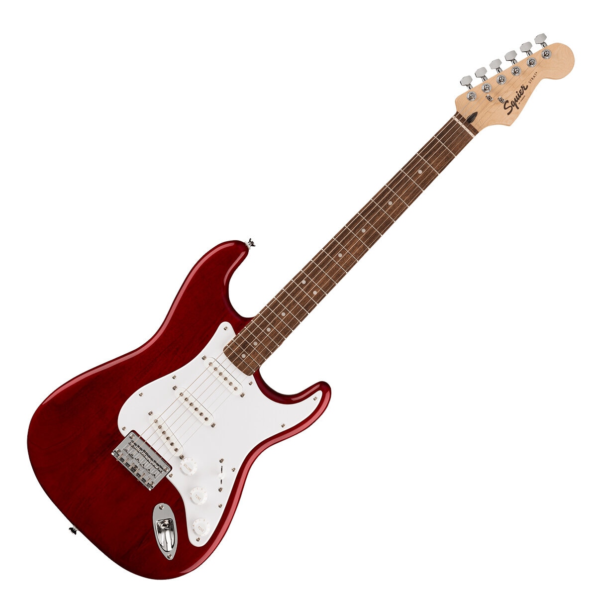 Fender Guitarra Eléctrica Rojo Alto Brillo