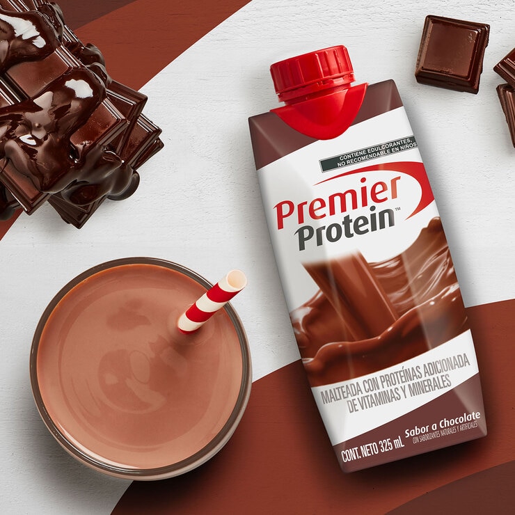 Premier Protein Bebida con Proteína 18 envases de 325 ml Premier Protein Bebida con Proteína 18 envases de 325 ml