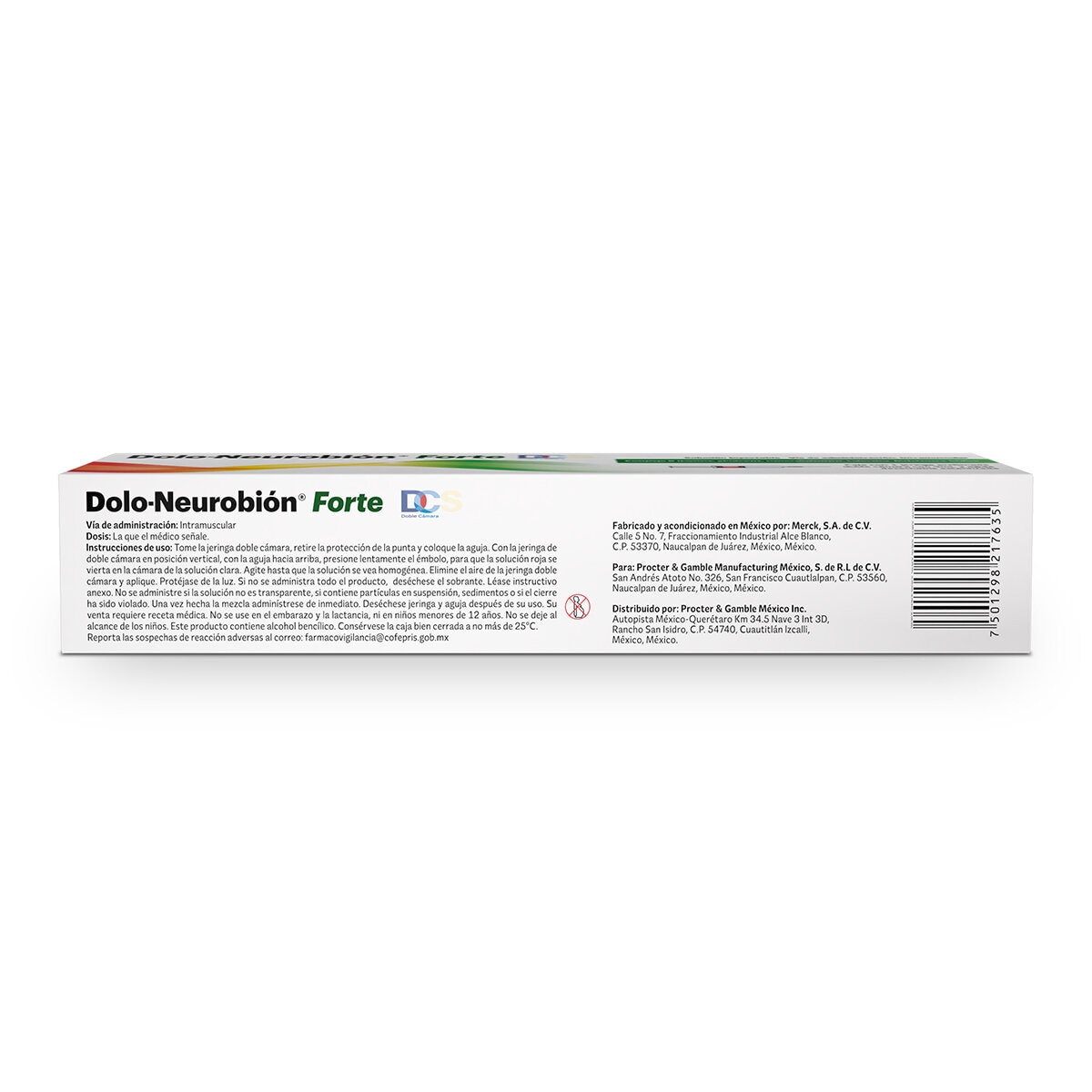 Dolo-Neurobión Forte DC Inyectable con jeringa prellenada, 3ml