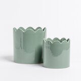 Over & Back, Inspiration Set de 2 Macetas Verde Over & Back, Inspiration Set de 2 Macetas Verde
