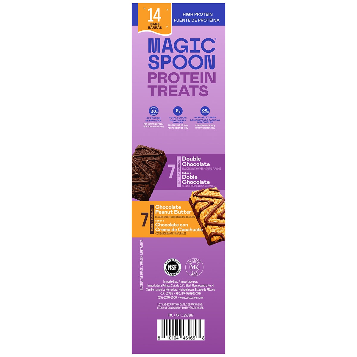 Magic Spoon Barras de Proteina 560 g Magic Spoon Barras de Proteina 560 g