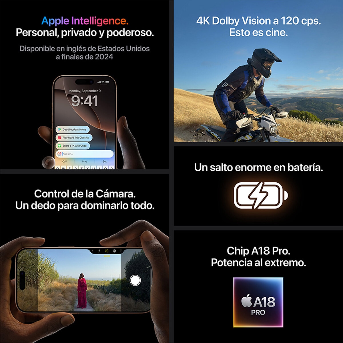 Apple iPhone 16 Pro 1TB Titanio Desierto Apple iPhone 16 Pro 1TB Titanio Desierto