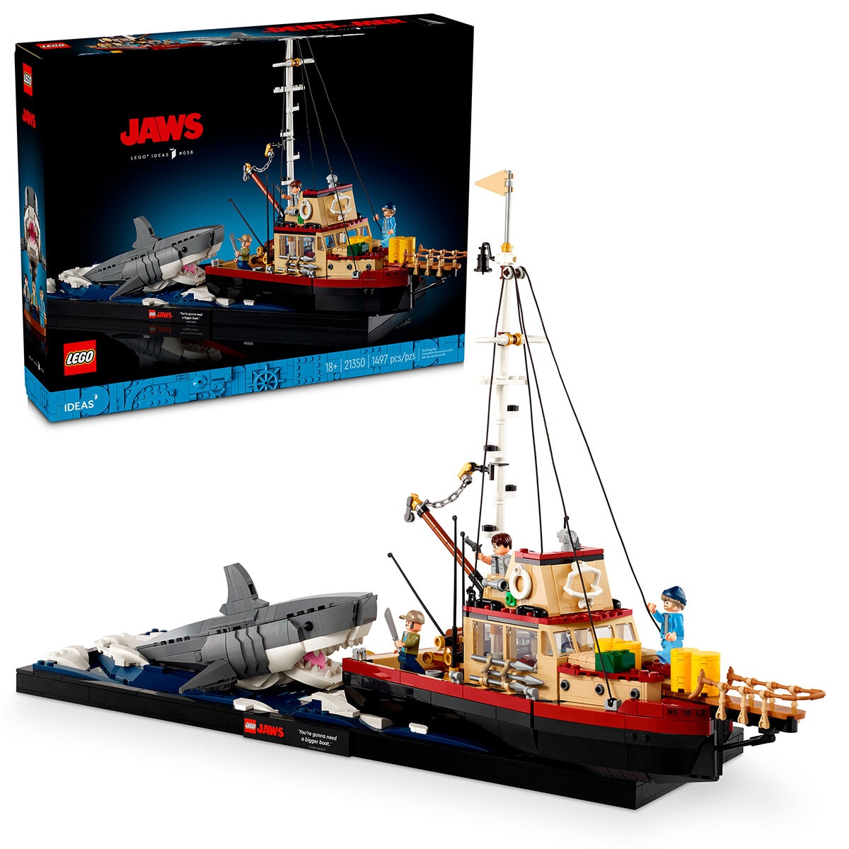 LEGO Set de Barco/Tiburón