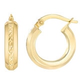 Arracadas, Oro Amarillo de 14K Arracadas, Oro Amarillo de 14K